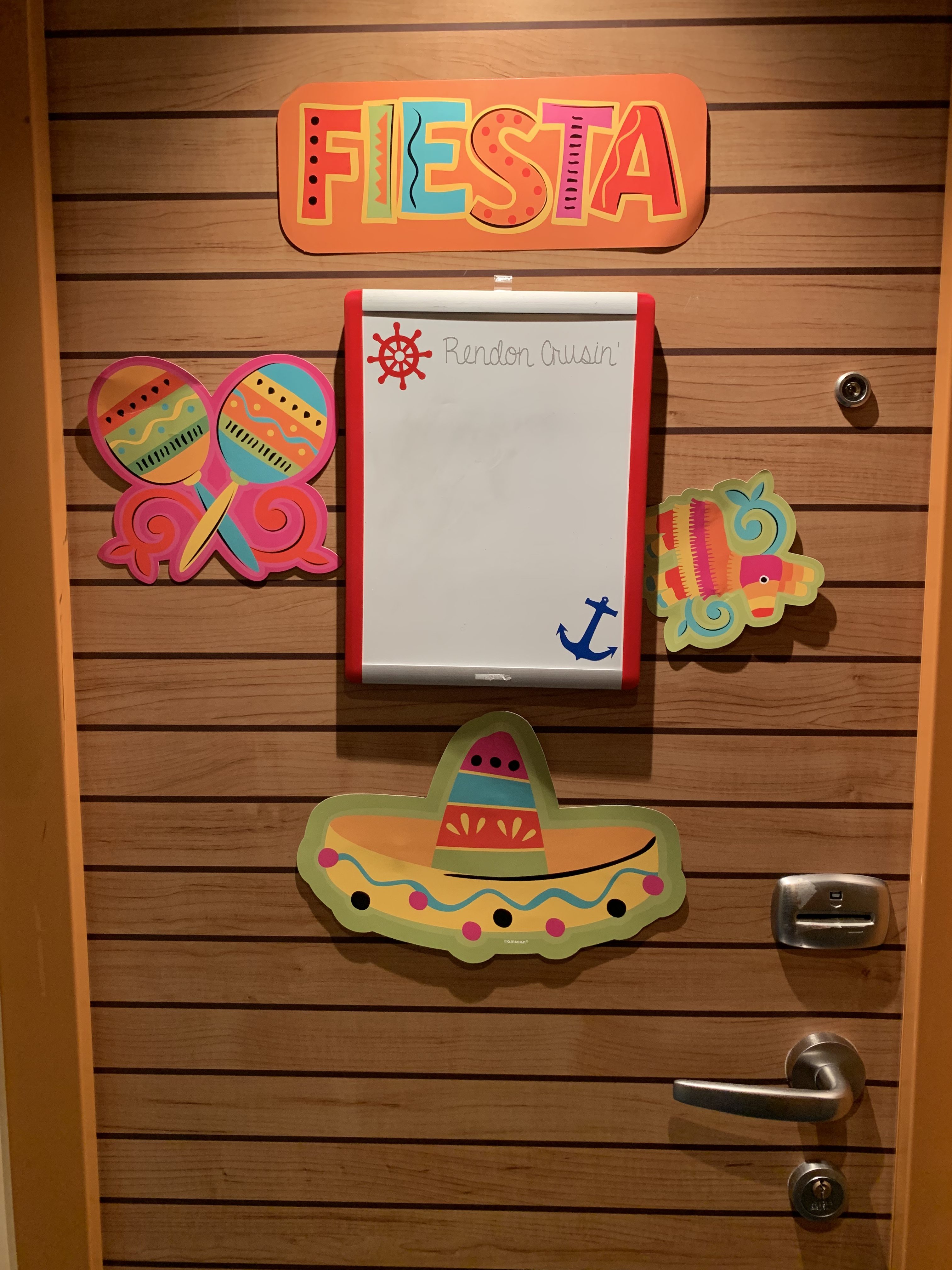 cruise ship door decoration kits