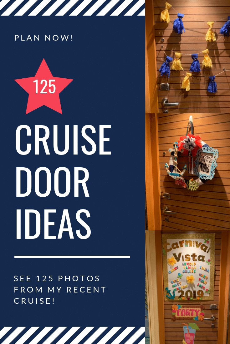 125 Cruise Door Decoration ideas
