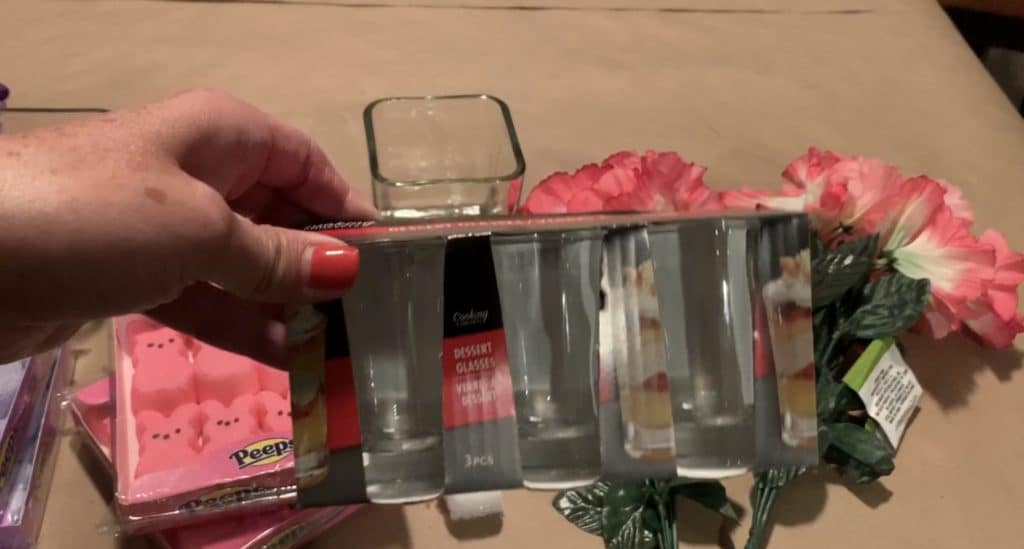 Easter Peeps Decoration with florals