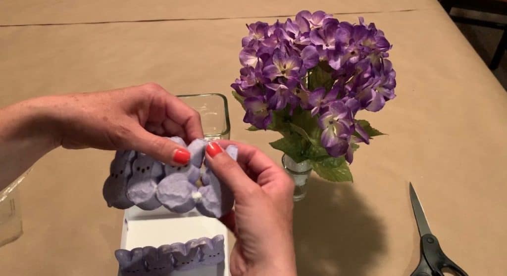 Easter Peeps Decoration with florals