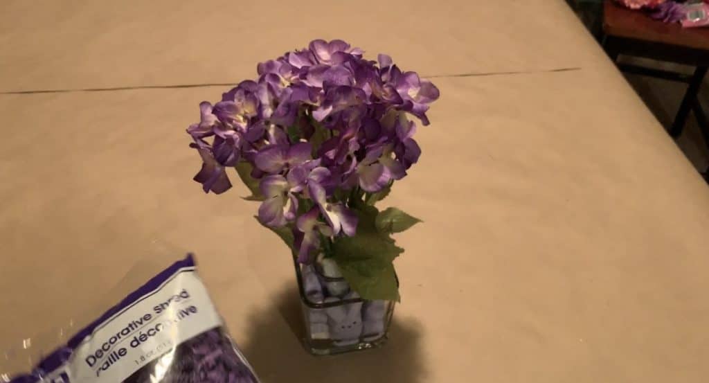 Easter Peeps Decoration with florals