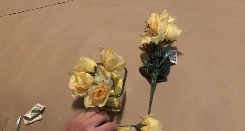 Easter Peeps Decoration with florals