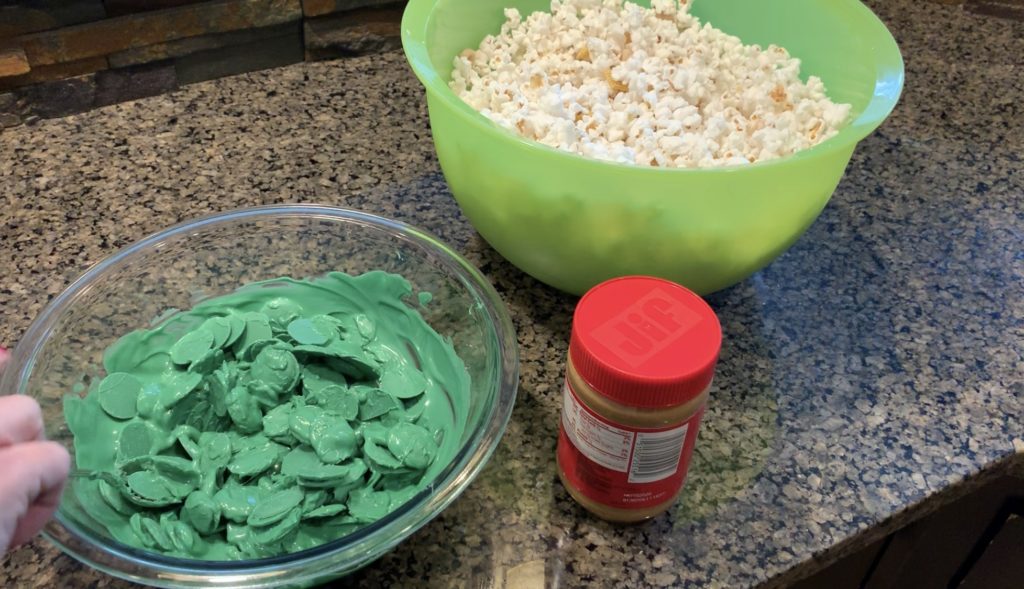 St. Patrick's Day popcorn