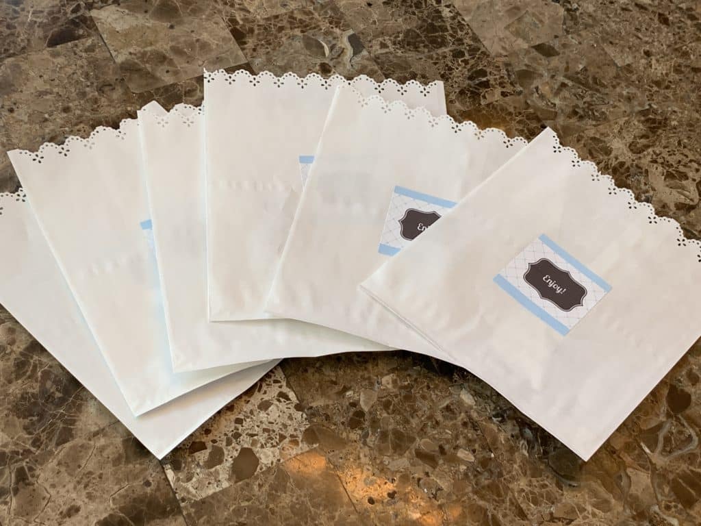 Donut Bag for donut bar