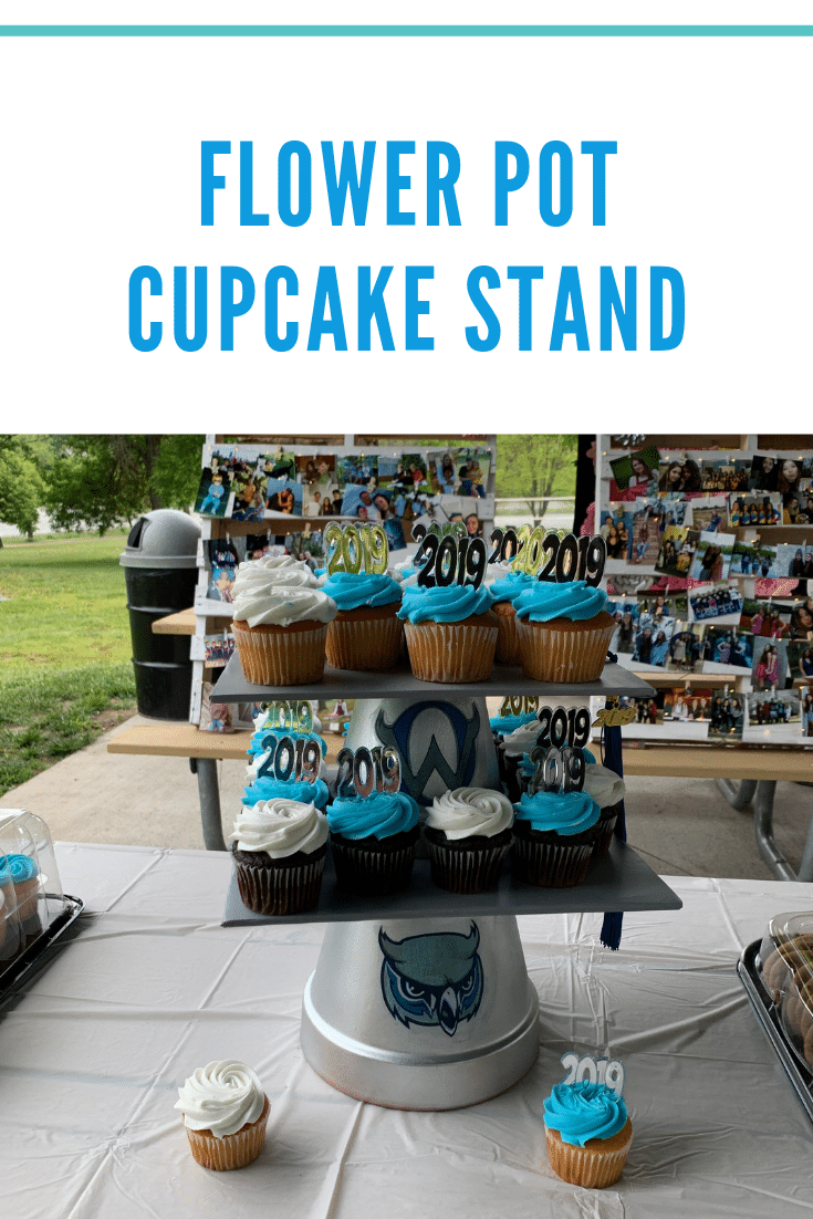 Flower Pot Cupcake Stand