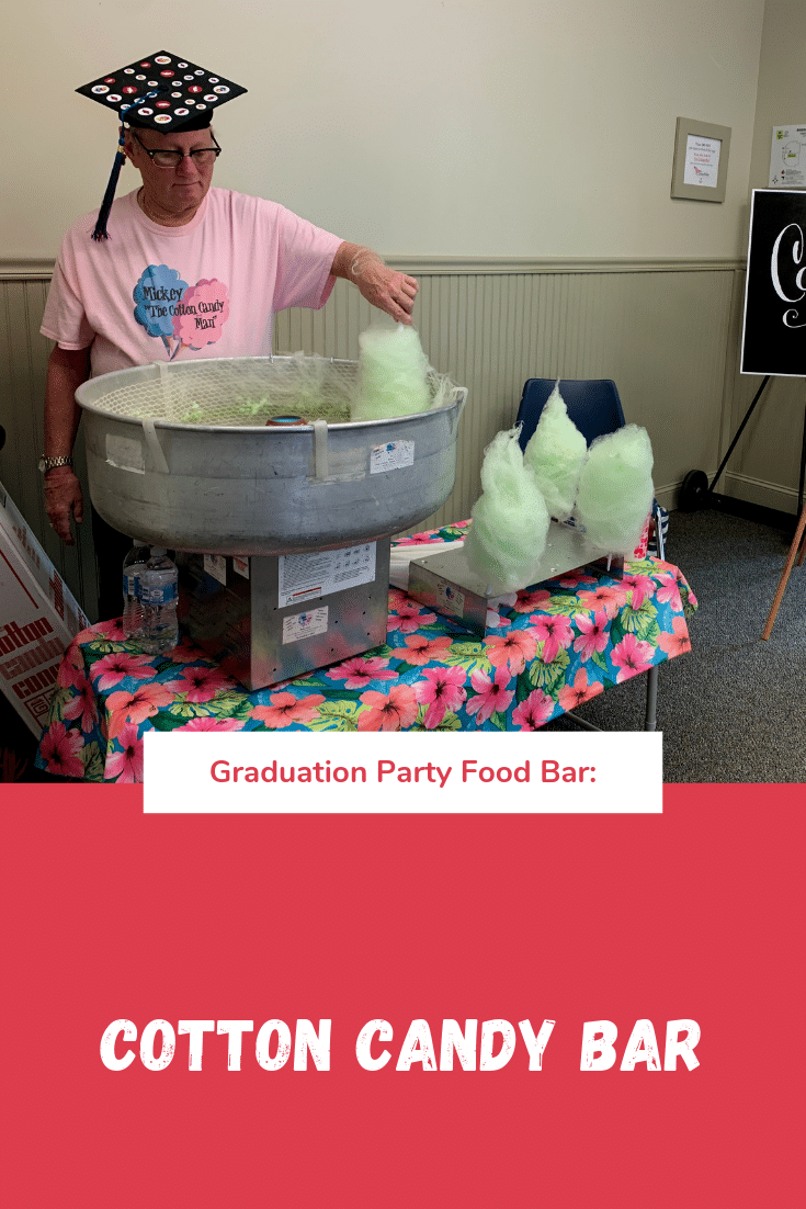 Cotton Candy Station for Graduation Parties: A Sweet & Fun Treat