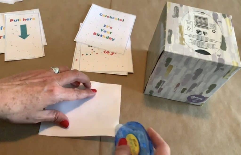 Birthday Money Box Gift with Free Printable.