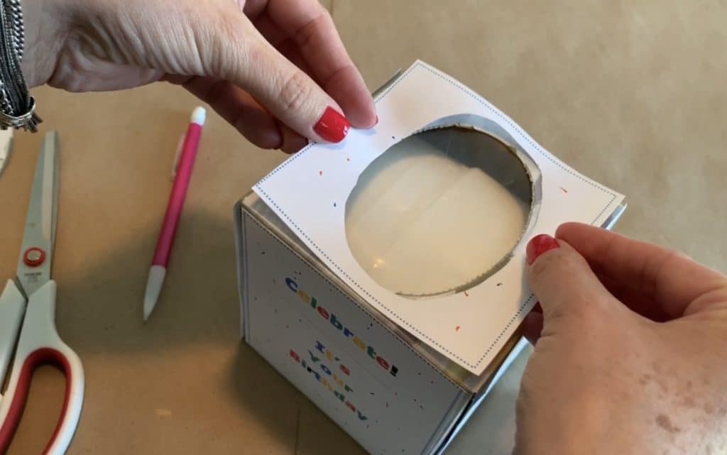 Birthday Money Box Gift with Free Printable.