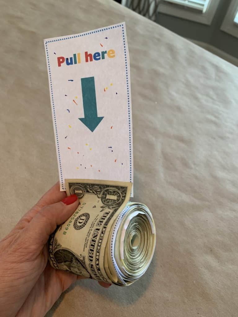 Birthday Money Box Gift with Free Printable.