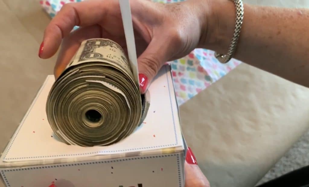 Birthday Money Box Gift with Free Printable.
