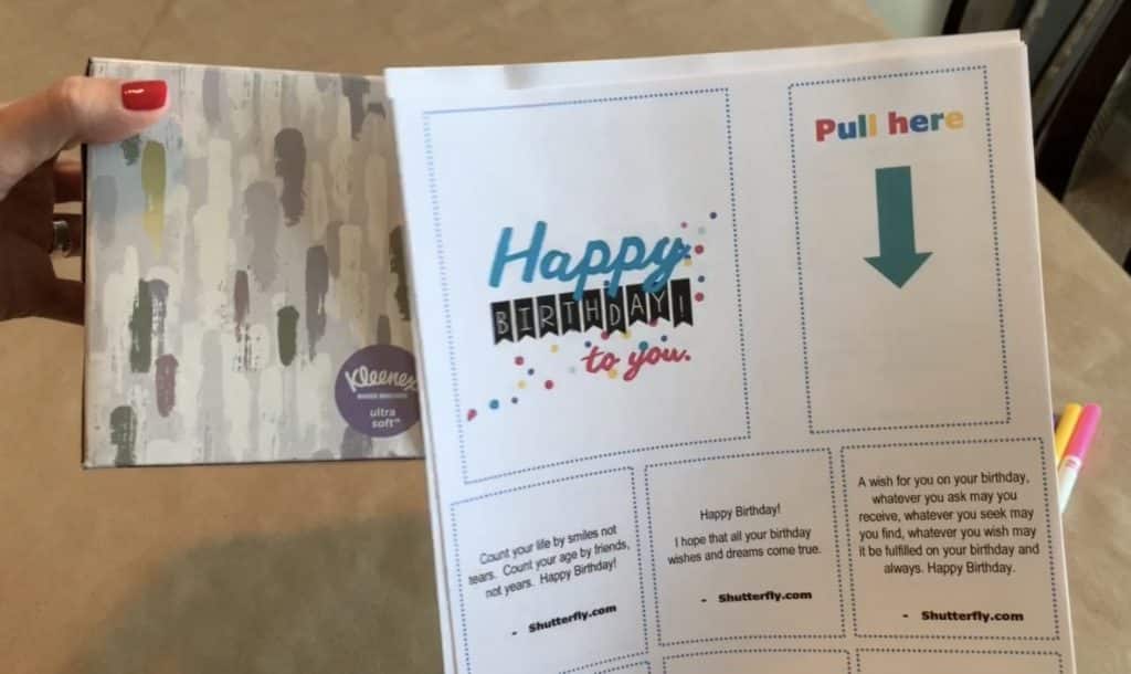 Birthday Money Box Gift with Free Printable.