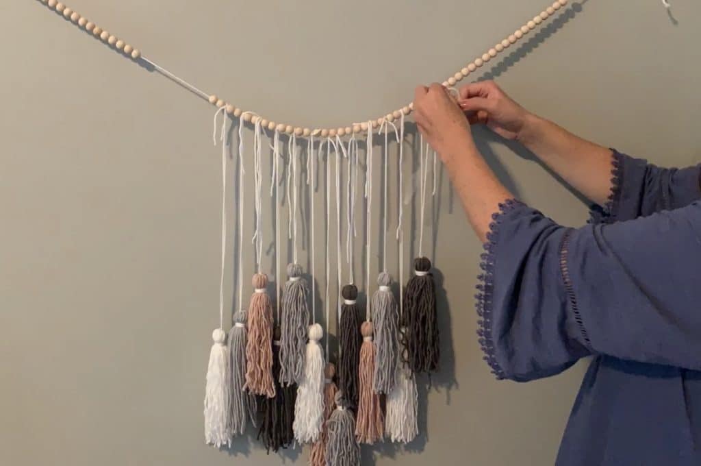 BoHo Tassel Garland, inspired by Pottery Barn Teen