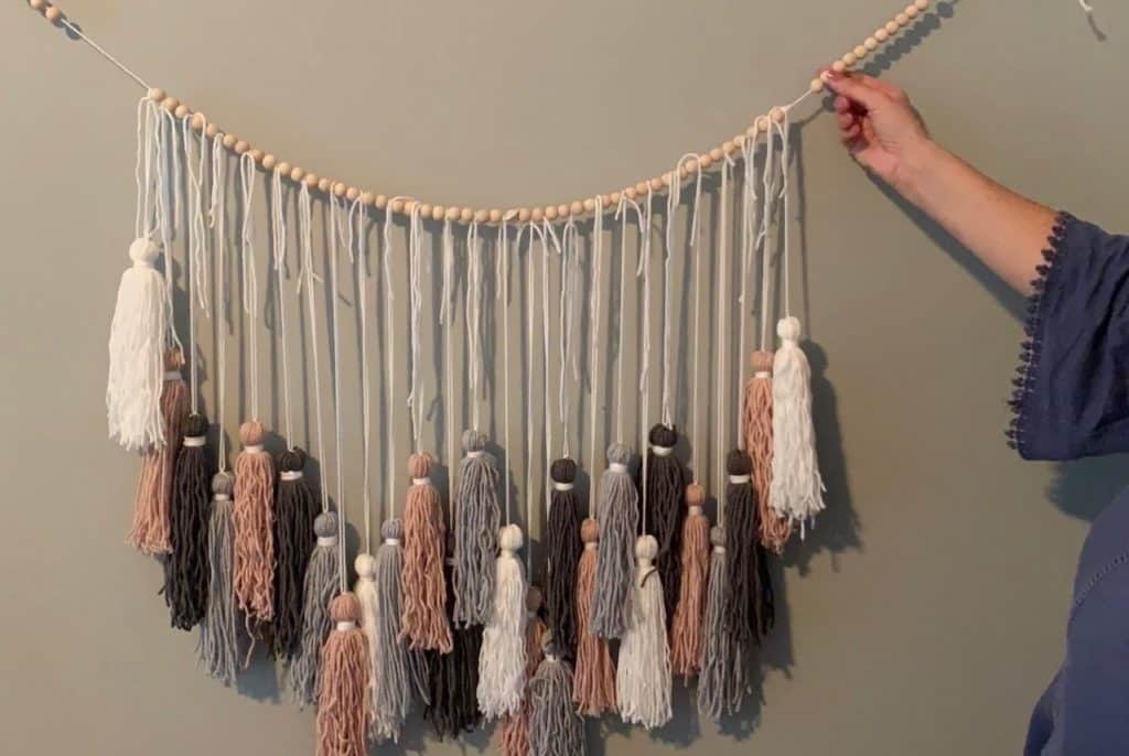 BoHo Tassel Garland, inspired by Pottery Barn Teen