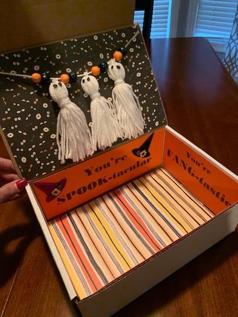 Halloween Decor with Dollar Tree beads