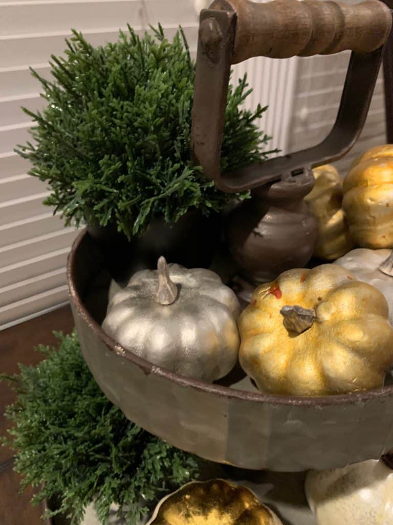 Fall Tiered Tray Gold theme