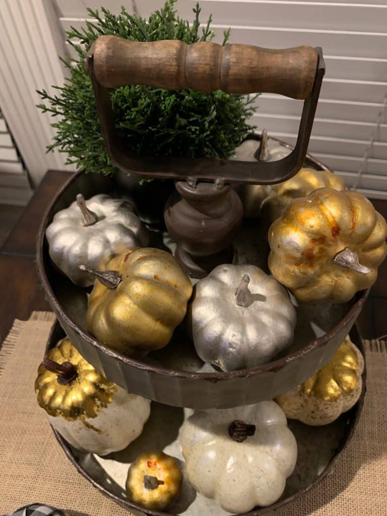 Fall Tiered Tray Gold theme