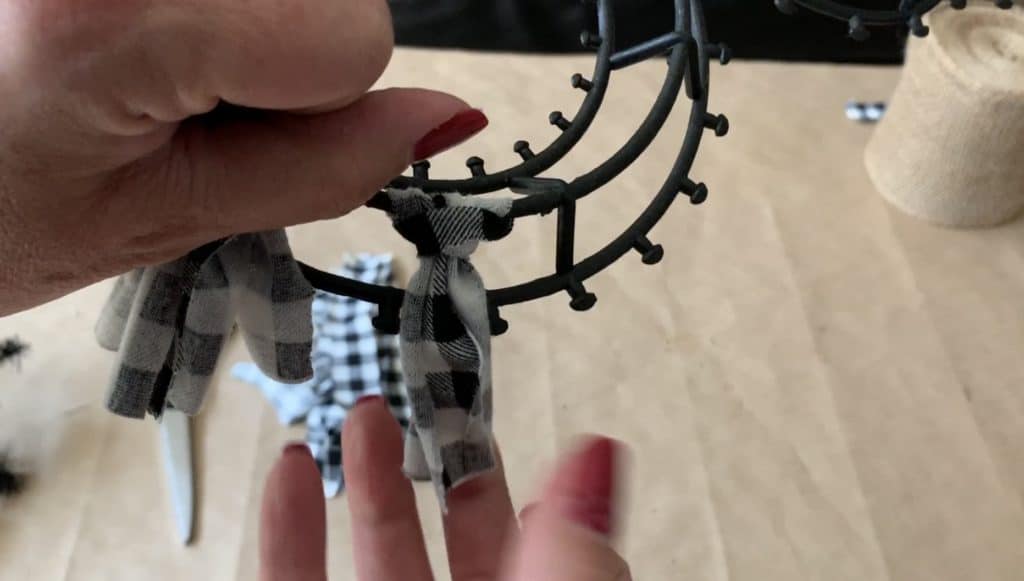 Halloween Decor DIY: Tinsel Cat from Dollar Tree