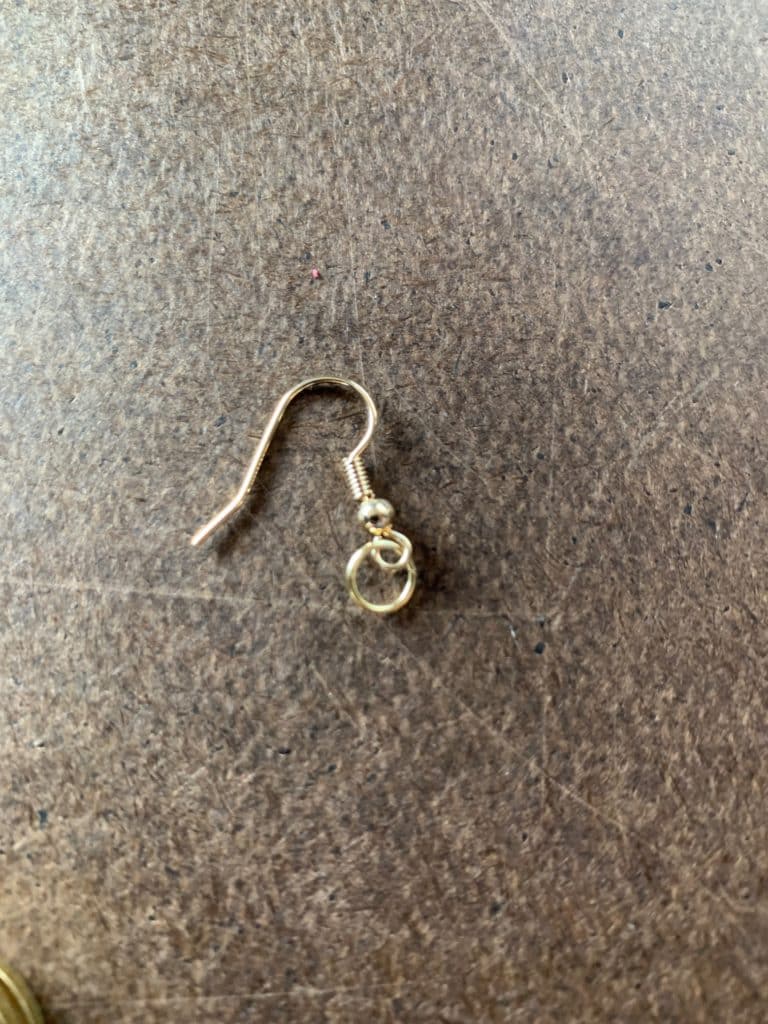 diy faux leather earrings