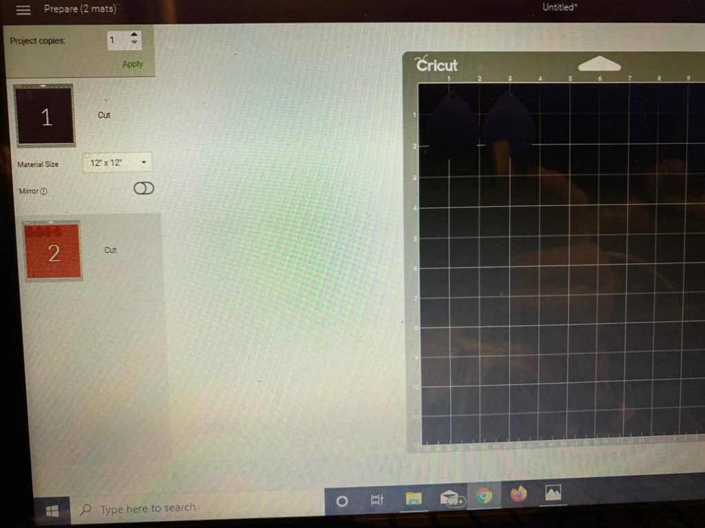 diy faux leather earrings