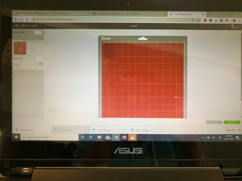 making faux leather earrings