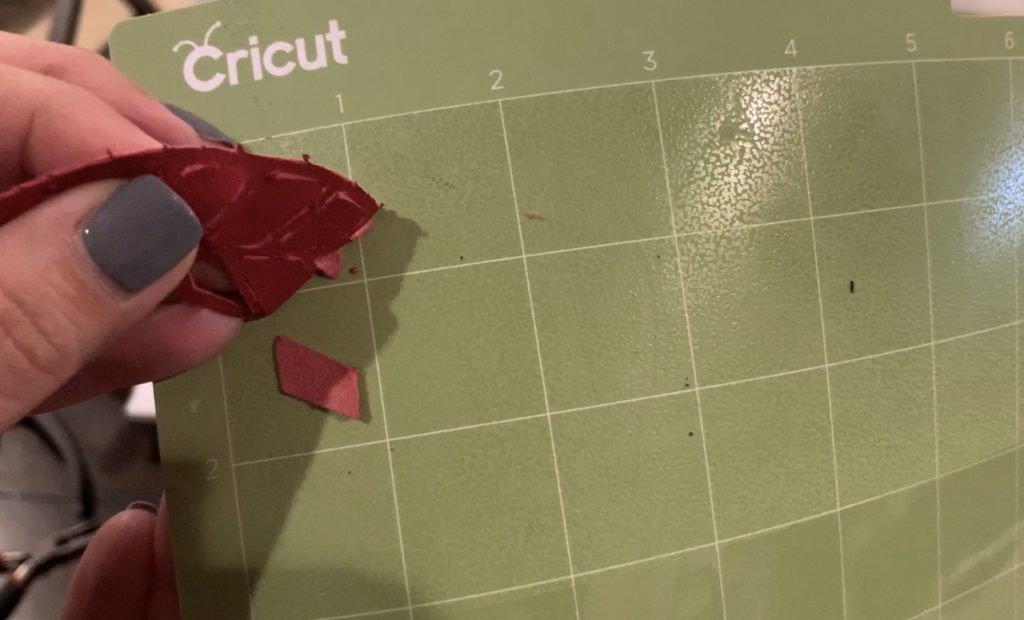 diy faux sued earrings