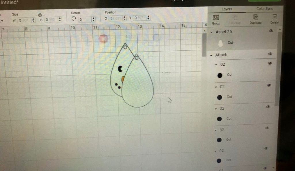 Cricut design space project