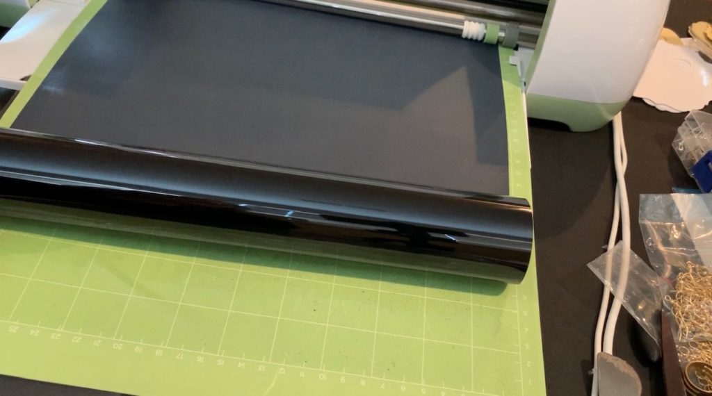 printing black iron on vinyl