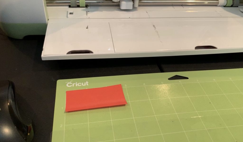 orange vinyl carrot for iron on