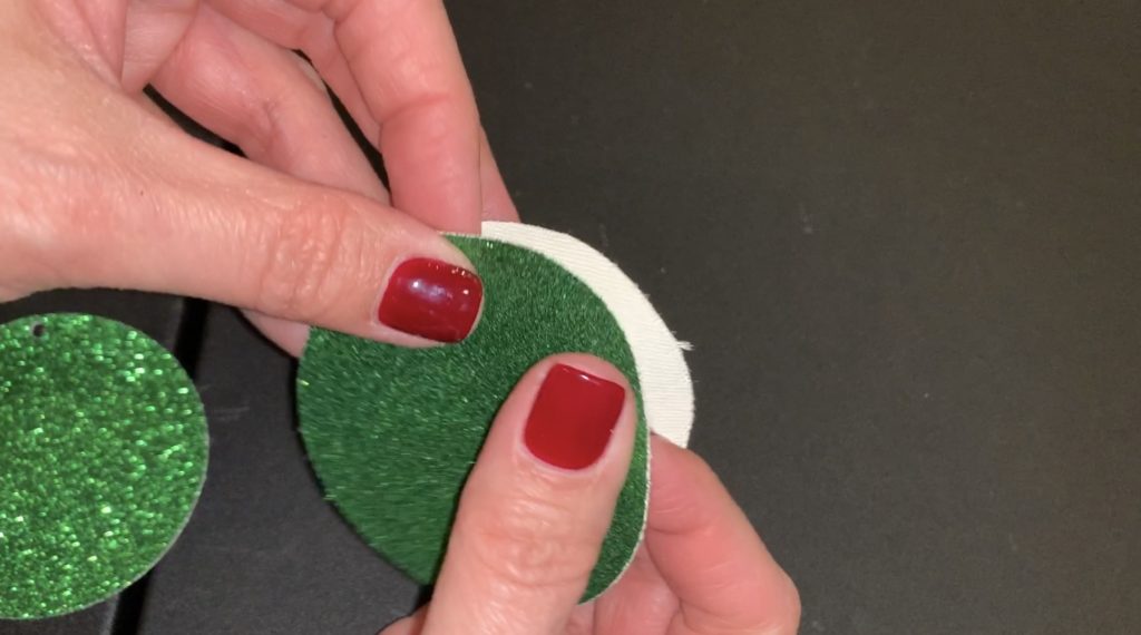 making ugly sweater earrings