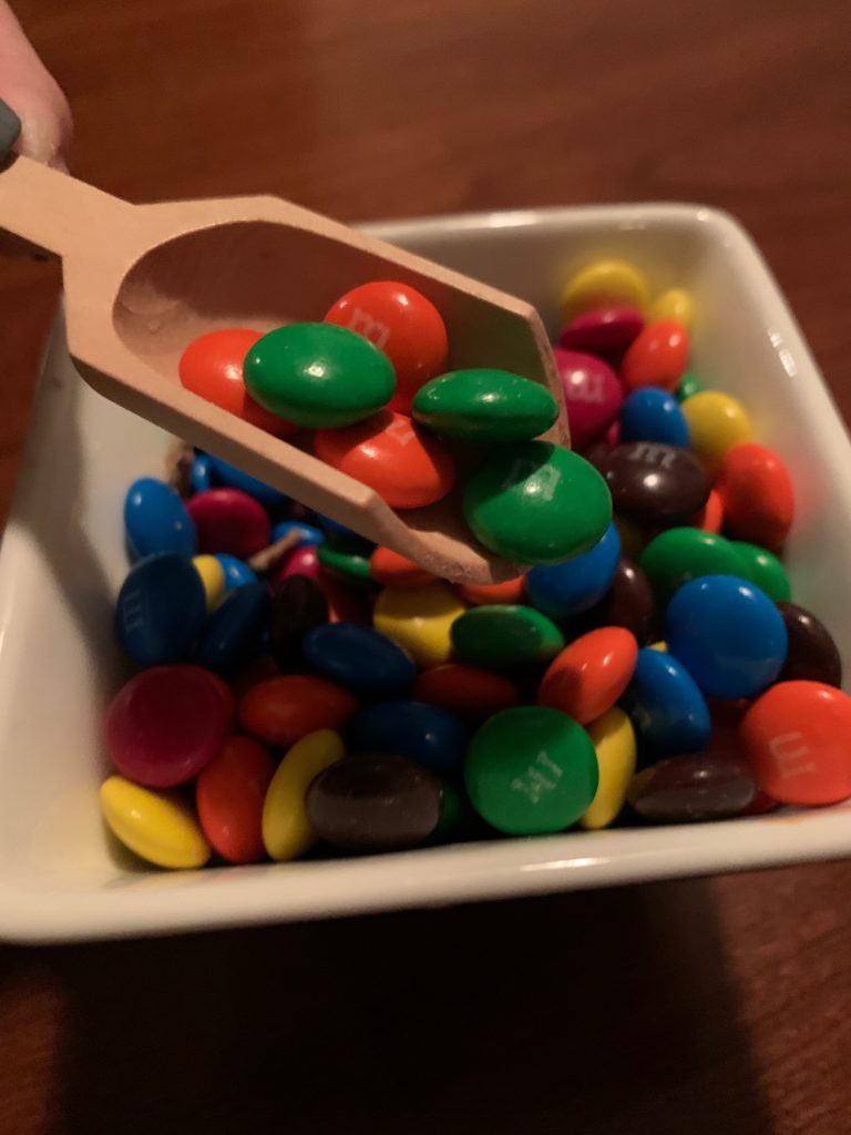 Halloween Popcorn topping scoops