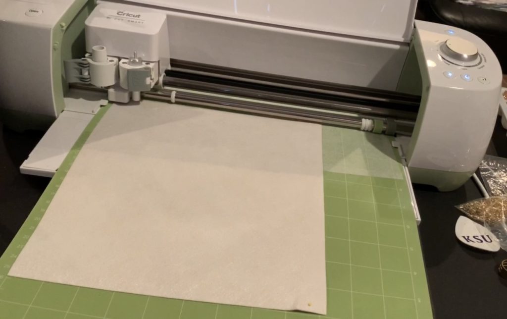 split faux leather earrings