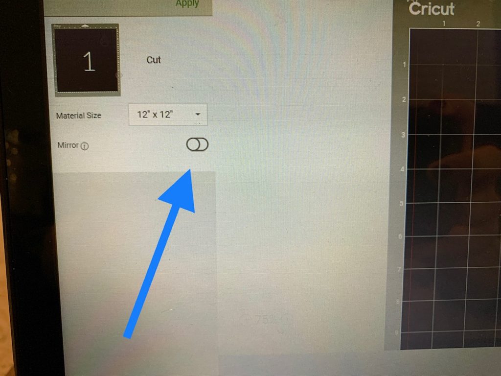 making faux leather earrings on a Cricut