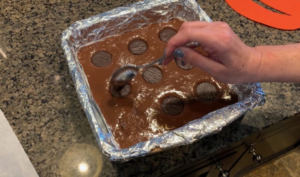 Halloween Vampire Brownies