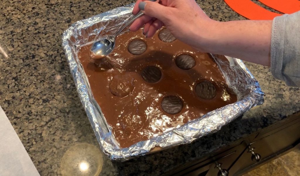 Halloween Vampire Brownies