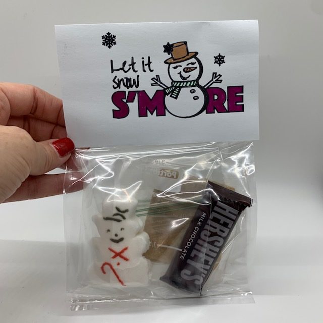 Let it Snow S'More for Christmas Care Package