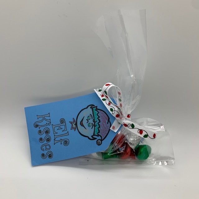 Elf Kisses, the perfect item for a Christmas Care package