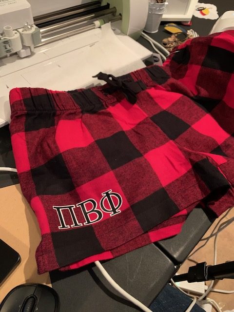 sorority gifts, sorority pjs