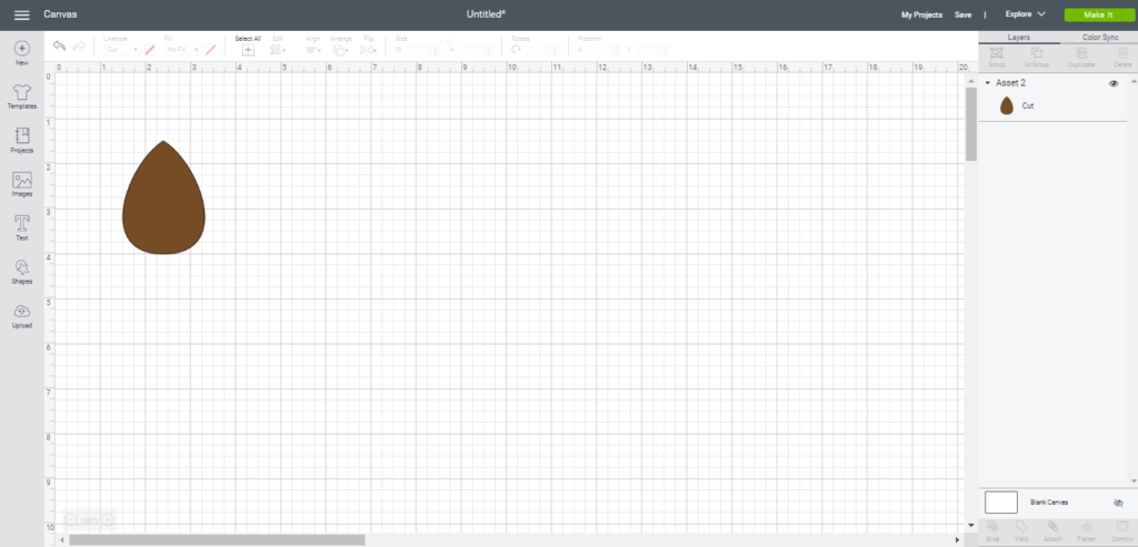 earring without a hole because it was hidden with Contour