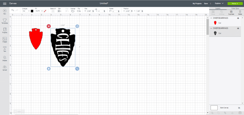 diy kansas city chiefs earrings diy