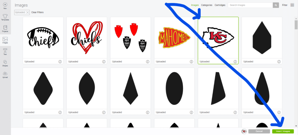 Arrowhead KC svg file