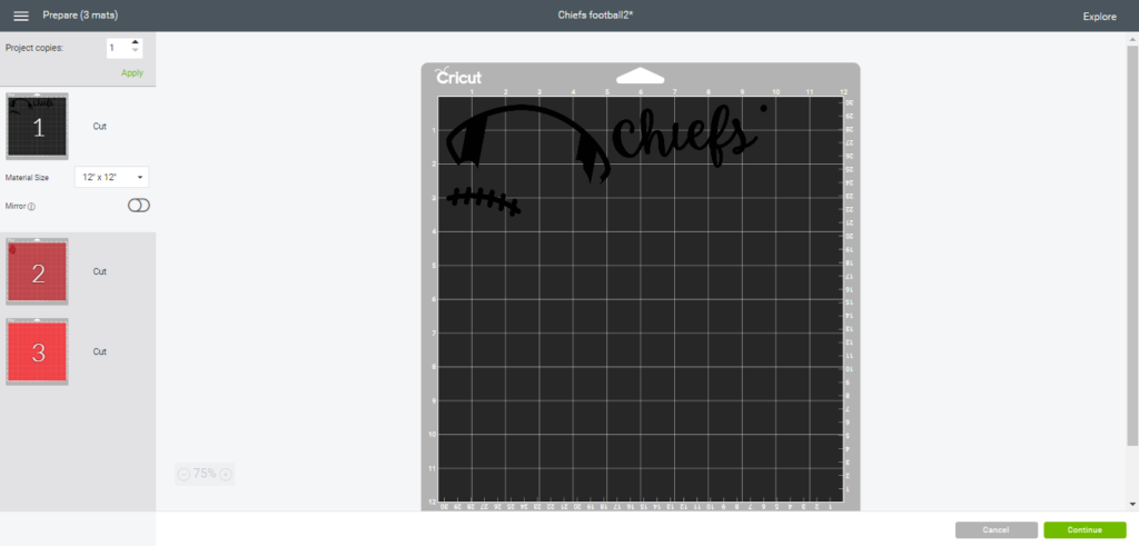 mat with earrings components before updates