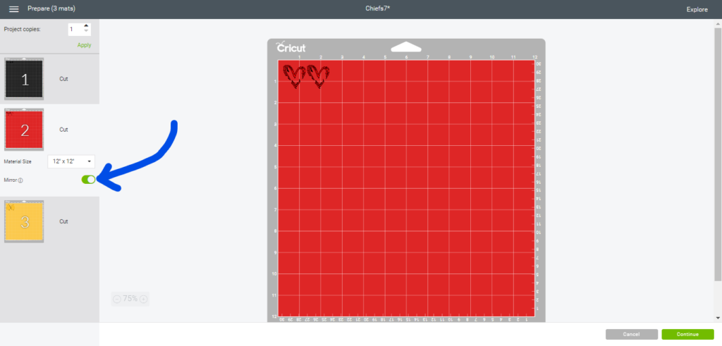 diy earrings, ready to cut