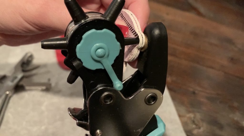 punch holes in Valentine's Day Earrings