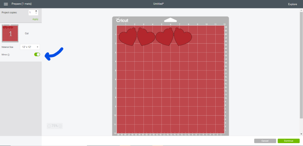 Valentine's Day Earrings DIY ready to cut