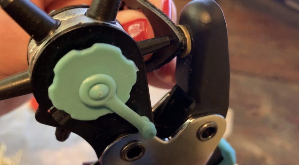 Punching holes in leather diy earrings for making LOVE earrings diy