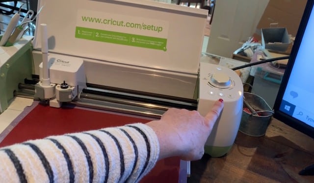 cut leather with Cricut machine