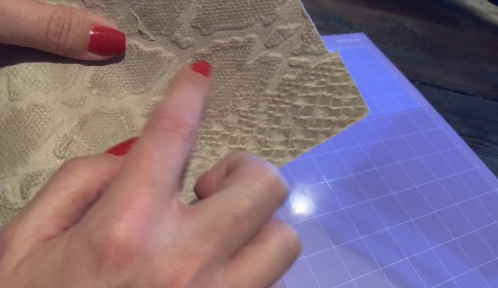 back of genuine leather for fringe leather earrings