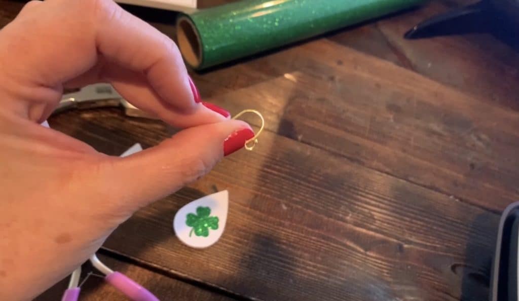 earring hook with ball