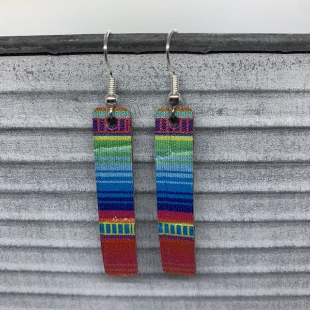 Bar Leather Earring DIY