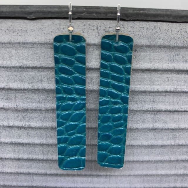 Bar Leather Earring DIY